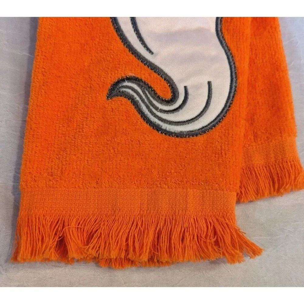 3 Vtg Halloween Hand Towels Embroidered Tea Ghost Candy Corn Pumpkin Applique